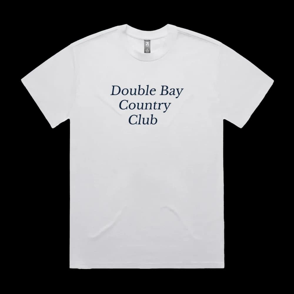 Heavy Tee — White, front