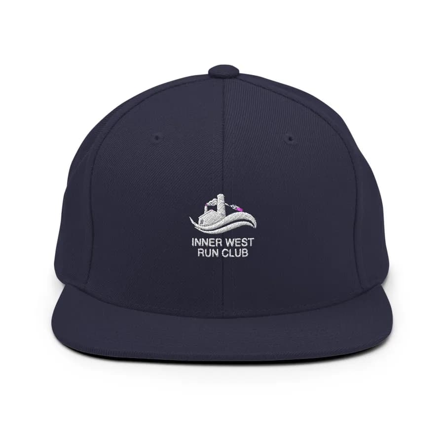 Inner West Run Club Snapback Cap