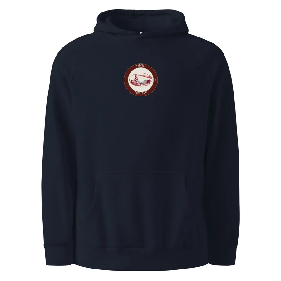 Never Run Club Kangaroo Pocket Hoodie