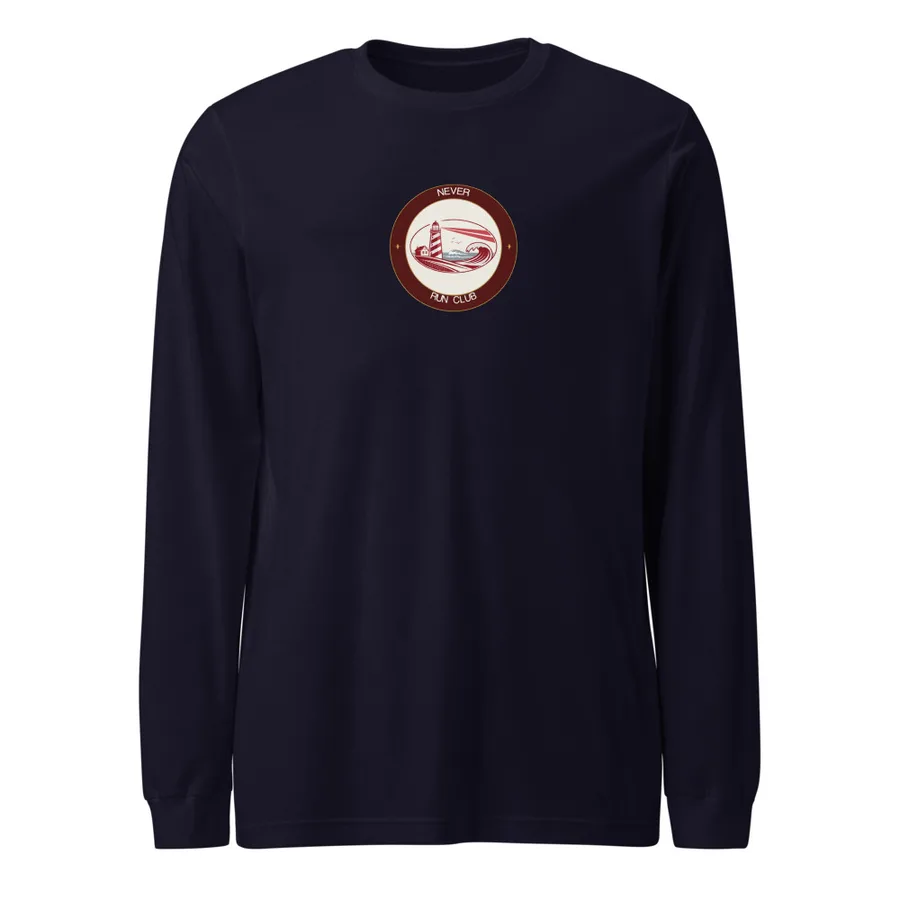 Never Run Club Long Sleeve Tee