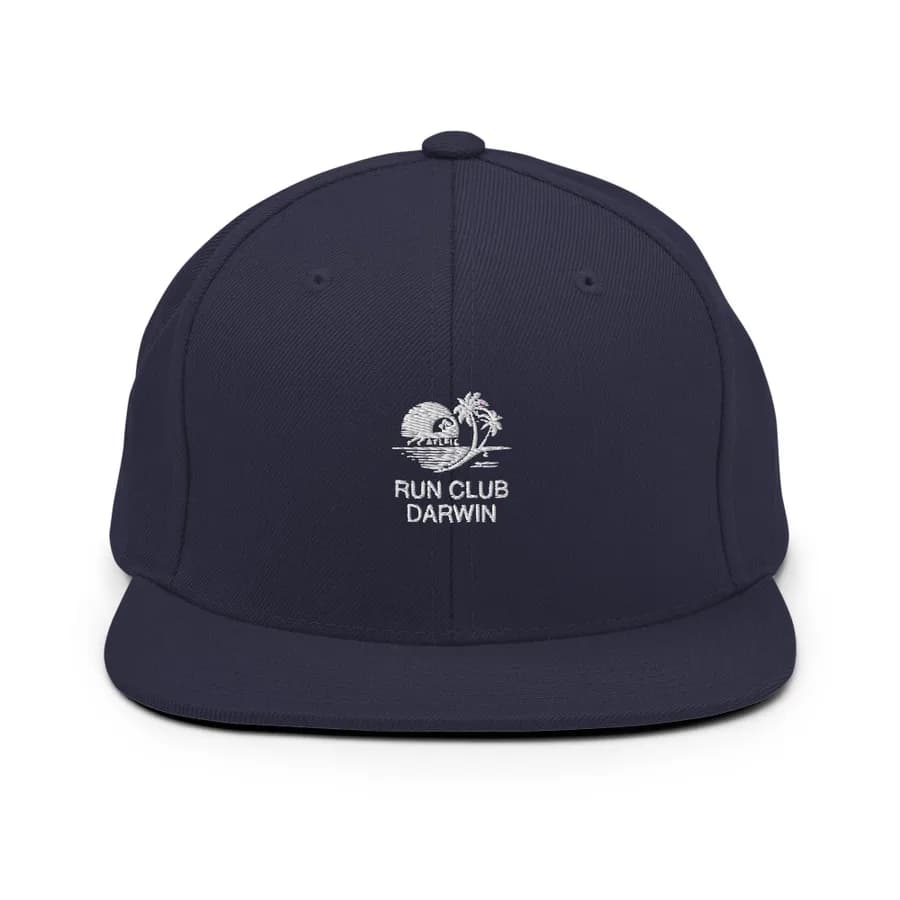 Run Club Darwin Snapback Cap